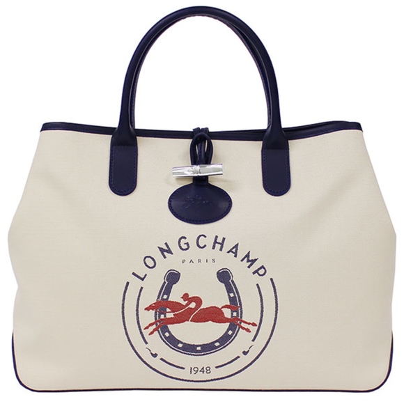 canvas longchamp bag